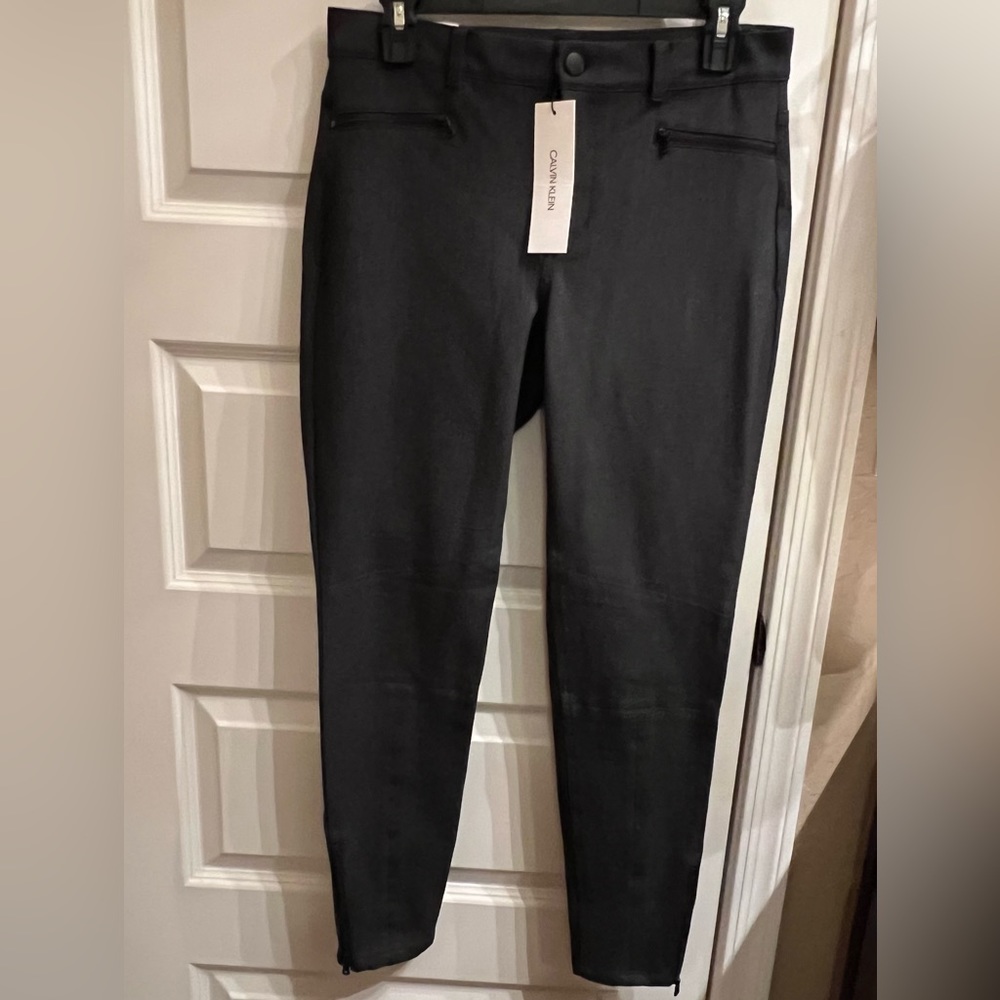 NWT Calvin Klein Gray Dress Pants Size 6